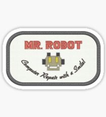 mr robot Sticker