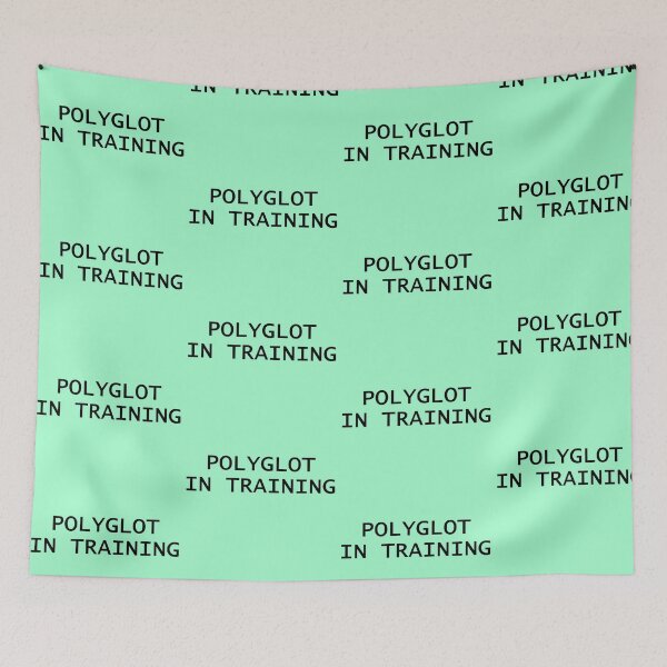 Item preview, Polyglot in Training designed and sold by smoothinsomniac.
