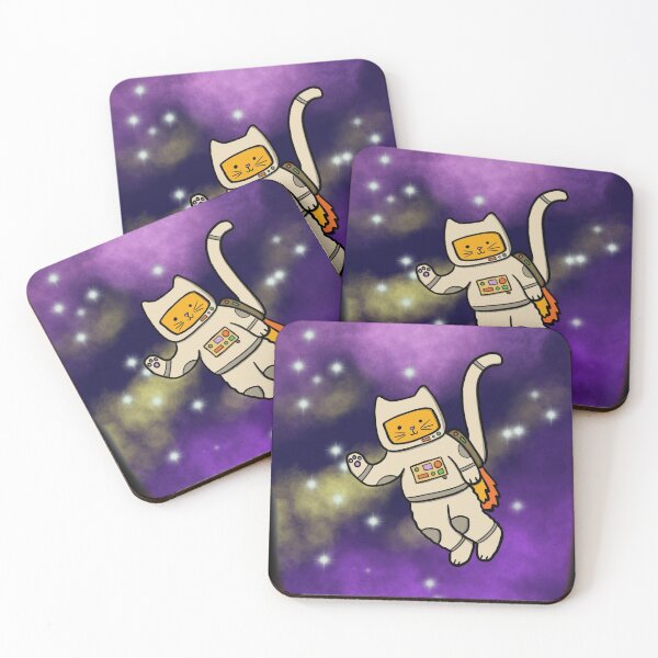 Item preview, Space cat designed and sold by MarcieGlyn.