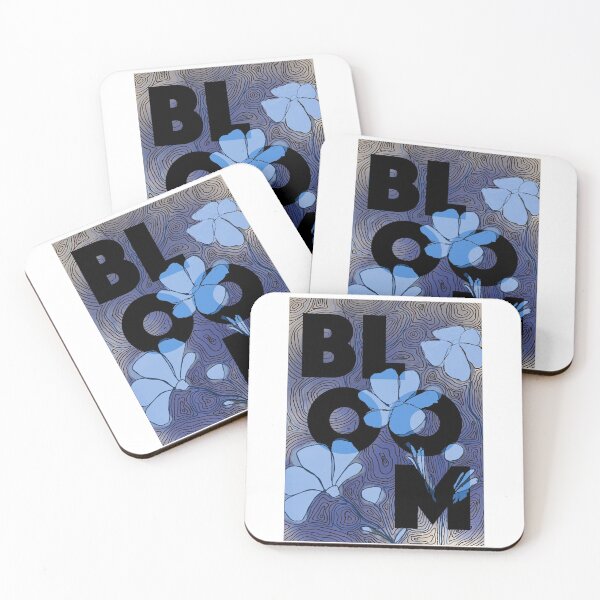 Item preview, Blue Bloom Line Art designed and sold by NightCrafting.