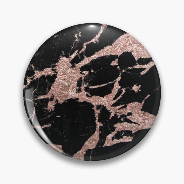 Aperçu de l'œuvre Marbre Noir Rose Or Glam # 1 #decor #art créée et vendue par Anita's & Bella's Art.