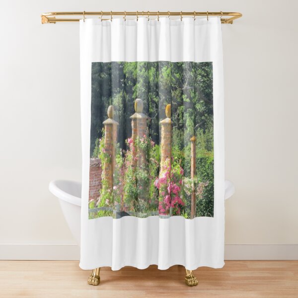 Country Garden Shower Curtains Redbubble