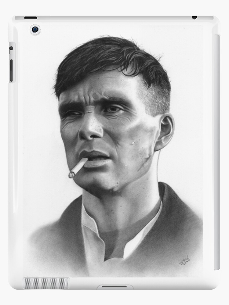 Thomas Shelby 1 Drawing by JPW Artist - Pixels