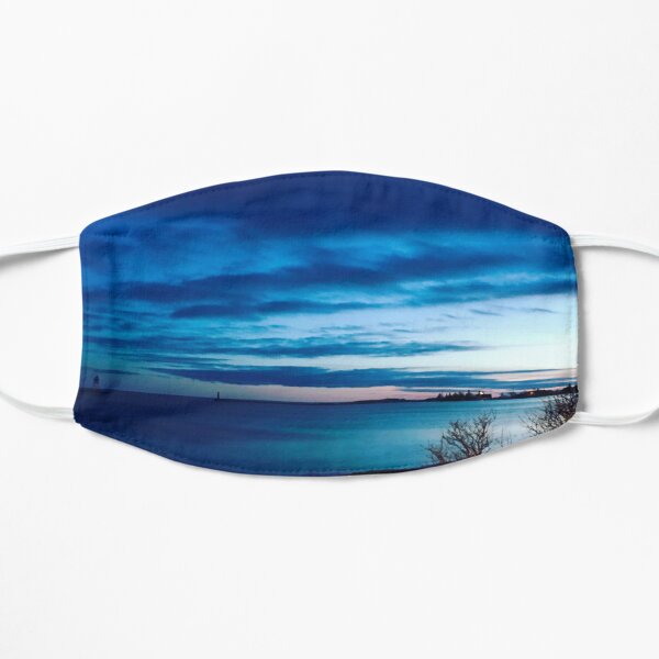 Grand Marais Harbor at Dusk Mask