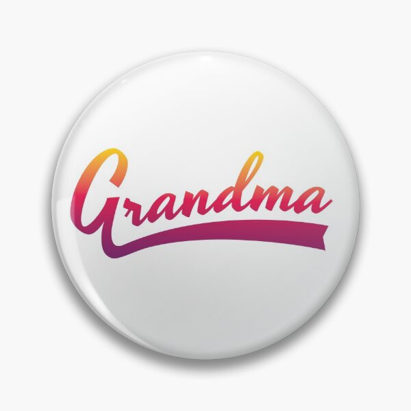 Item preview, Grandma text in gradient designed and sold by knappidesign.