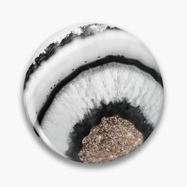 Item preview, White Agate with Gold Glam #1 (Photo of Glitter Only - Not Reflective) designed and sold by Anita's & Bella's Art.