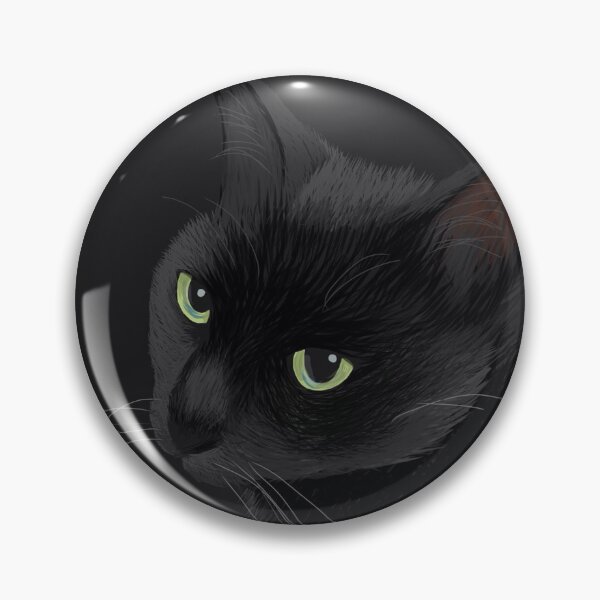 Item preview, Gato negro en la oscuridad designed and sold by BATKEI ART.
