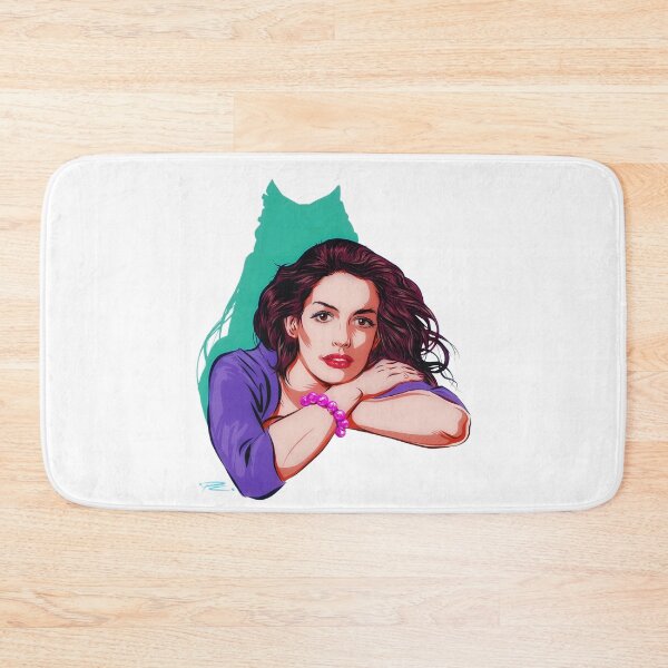 Item preview, Anne Hathaway - An illustration by Paul Cemmick designed and sold by TIGERDAVER.