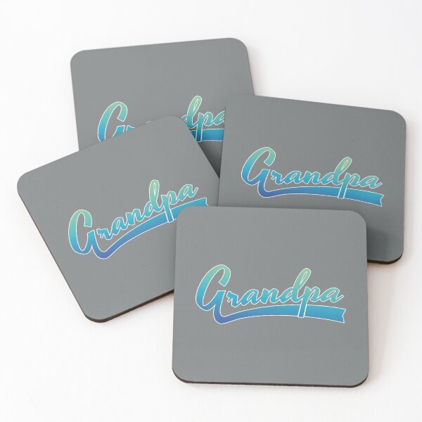 Item preview, Grandpa text in gradient designed and sold by knappidesign.