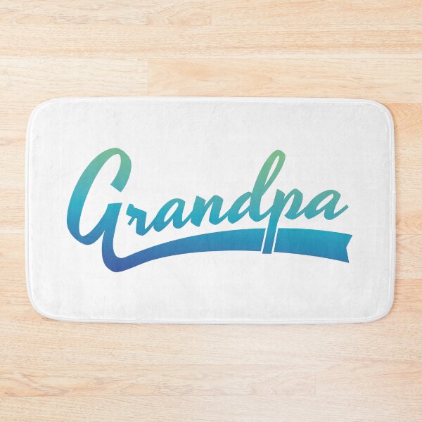 Item preview, Grandpa text in gradient designed and sold by knappidesign.