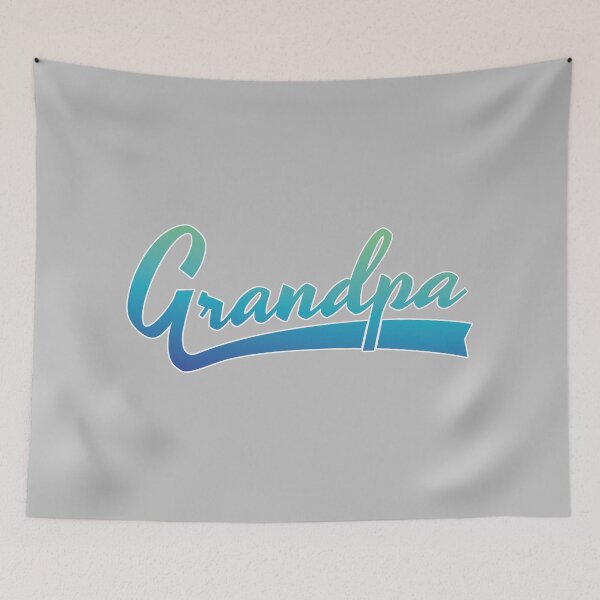 Item preview, Grandpa text in gradient designed and sold by knappidesign.