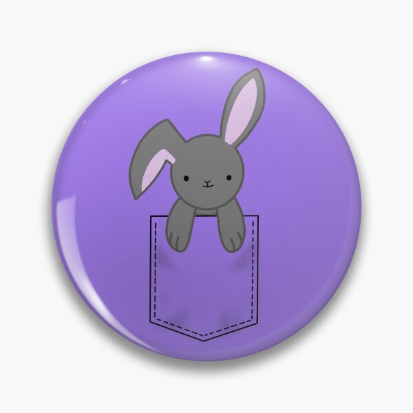 Item preview, Bunny rabbit in a pocket designed and sold by Pickle-Lily.