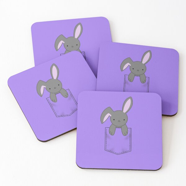 Item preview, Bunny rabbit in a pocket designed and sold by Pickle-Lily.