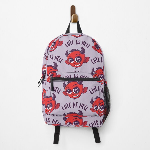Item preview, Cute as Hell Devil with Dark Text designed and sold by fizzgig.