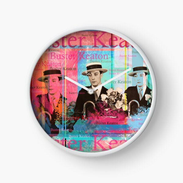 "Buster Keaton" Uhr von Mauswohn Redbubble