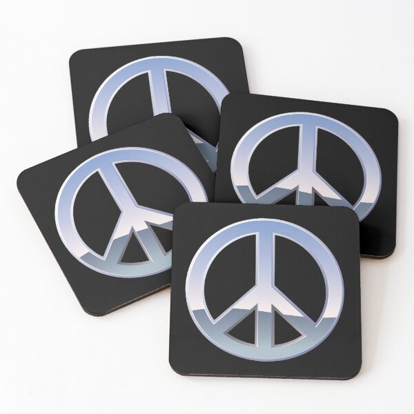 Item preview, Peace Sign - Chrome designed and sold by William Fehr.