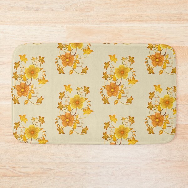 Item preview, Shades of yellow .. fantasy flower design designed and sold by LoneAngel.