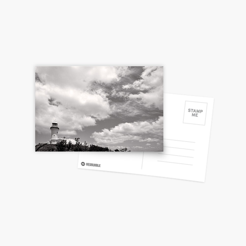 Lighthouse in the Clouds - NSW - Australia Postcard