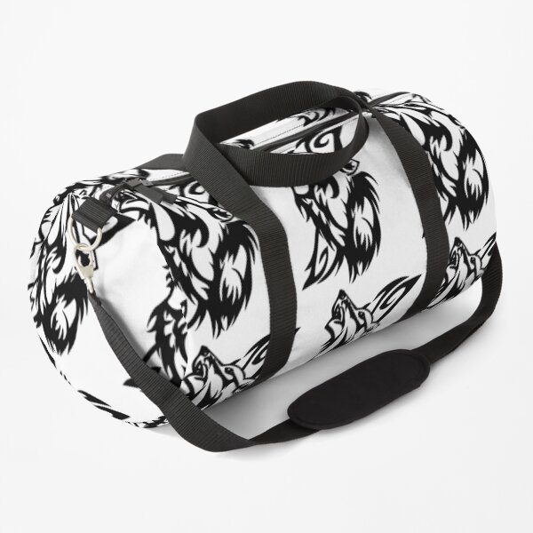 Tribal Wolf Duffle Bag
