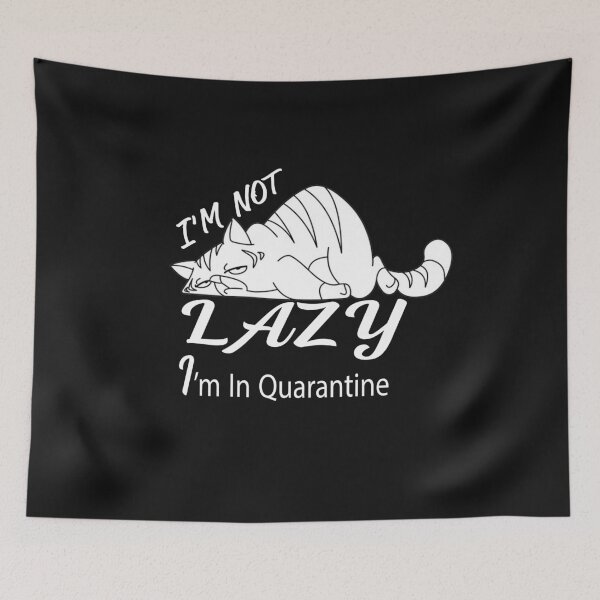 Item preview, I'm not lazy I'm in quarantine T-Shirt designed and sold by bestdesigns2020.
