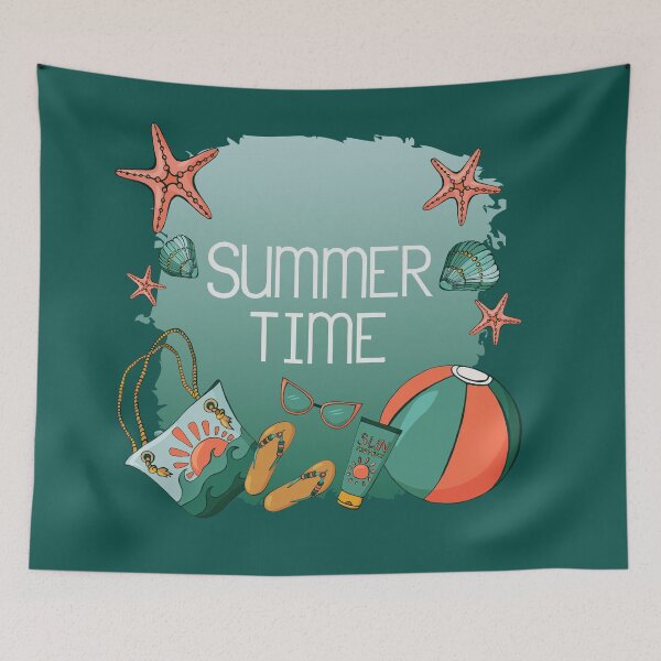 Item preview, Summer Beach Print designed and sold by AstraDesign.