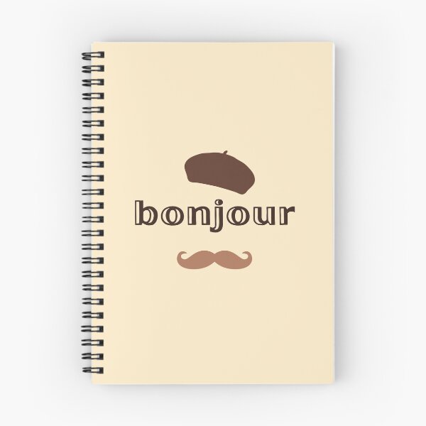 Item preview, Bonjour - Minimalist French Quote Chic Elegant Parisian designed and sold by Mars Babe.