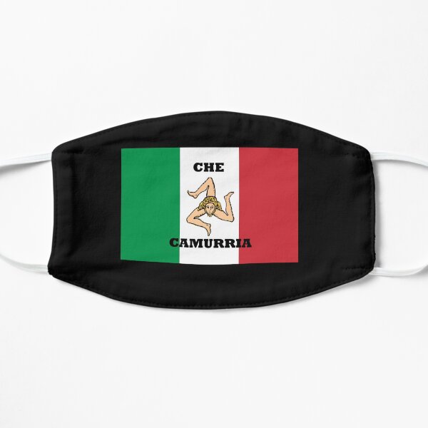 Remember Covid 19--Sicilian Dialect Flat Mask