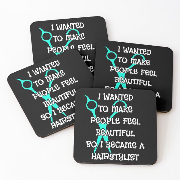 Item preview, I Wanted To Make People Beautiful So I Became A Hairstylist designed and sold by inkedtee.