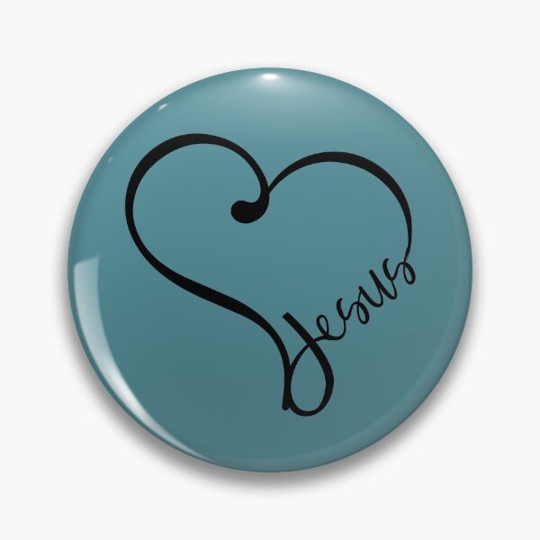 Item preview, Jesus Heart Christian Design designed and sold by palmsandprints2.