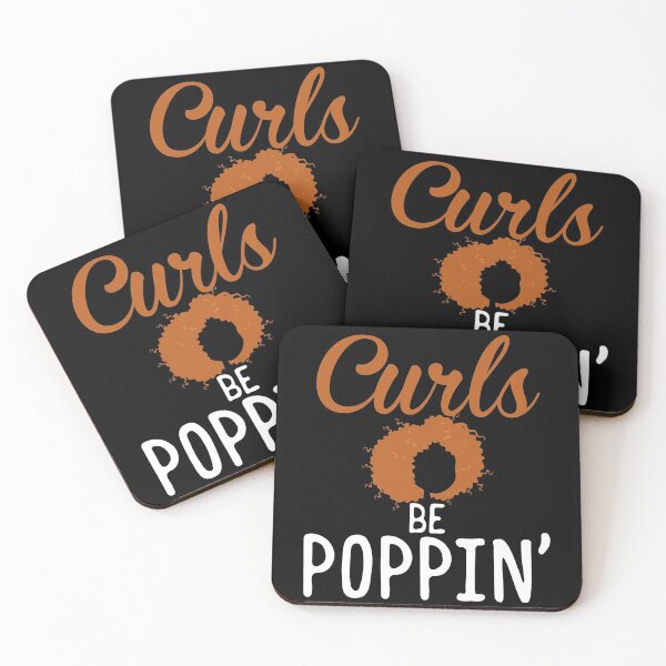 Item preview, Hairdresser Shirt Curls Be Poppin' Hairstylist designed and sold by inkedtee.