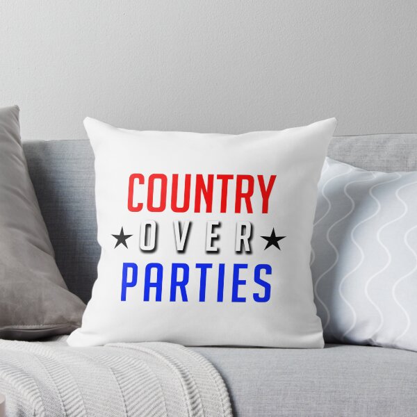 Item preview, Country over parties political t shirt designed and sold by gloriasd14.