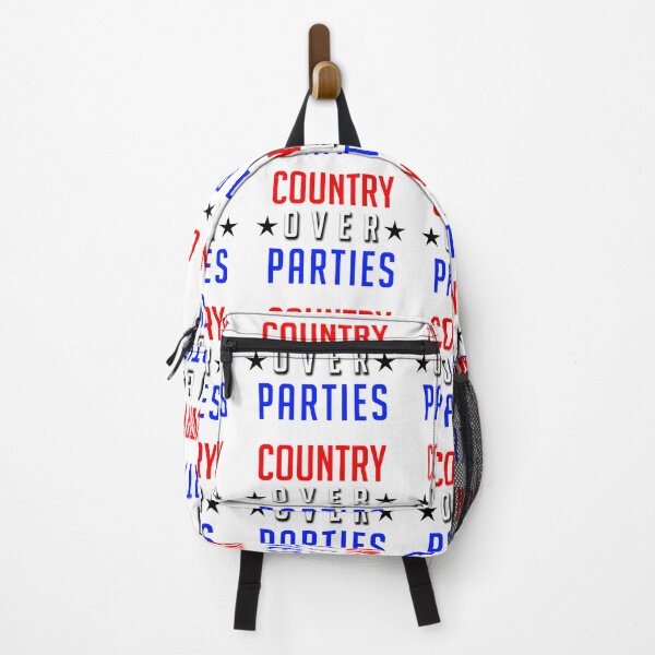 Item preview, Country over parties political t shirt designed and sold by gloriasd14.