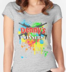 Denny's is for Winners Women's Fitted Scoop T-Shirt