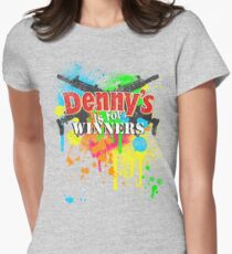 Denny's is for Winners Women's Fitted T-Shirt
