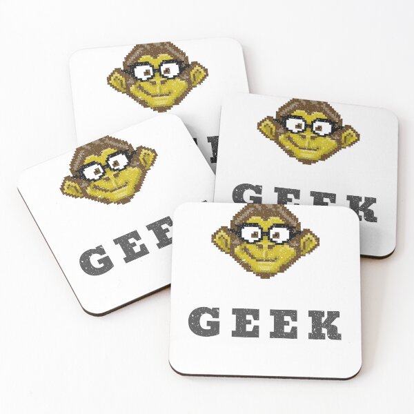 Item preview, Geeky Cheeky Monkey in Glasses designed and sold by stephenop92.