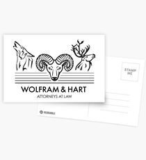 Wolfram & Hart: Attorneys at Law Postcards