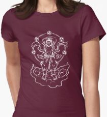 Rajin White Women's Fitted T-Shirt