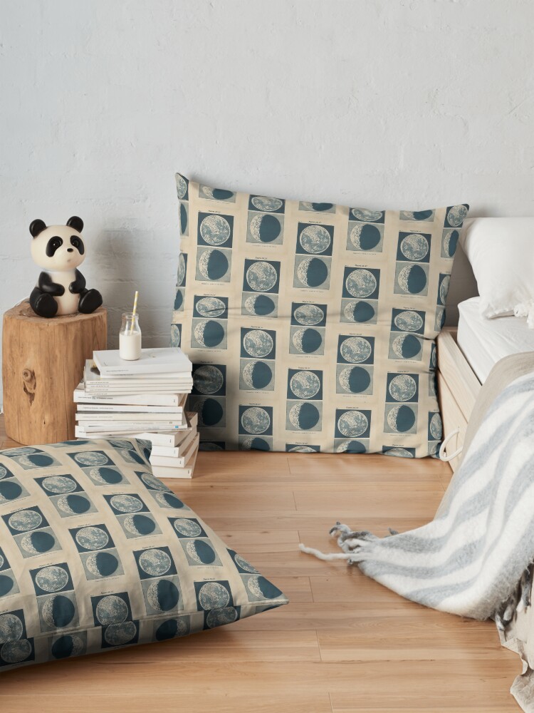 Alternate view of Full And Crescent Moon Floor Pillow