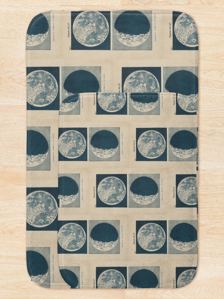 Alternate view of Full And Crescent Moon Bath Mat