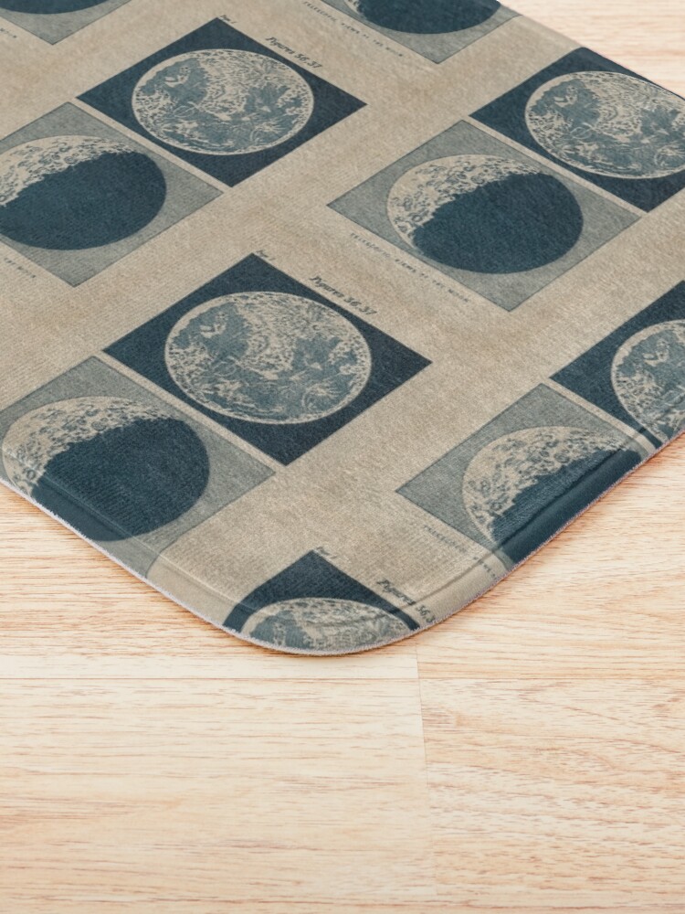 Alternate view of Full And Crescent Moon Bath Mat