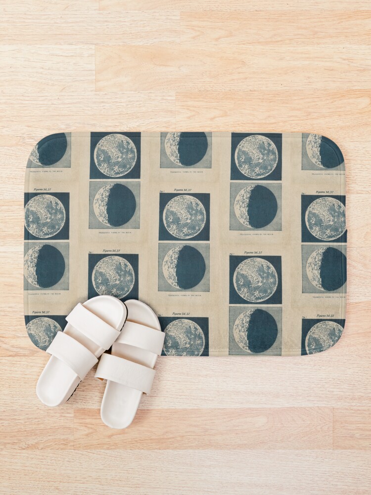 Alternate view of Full And Crescent Moon Bath Mat