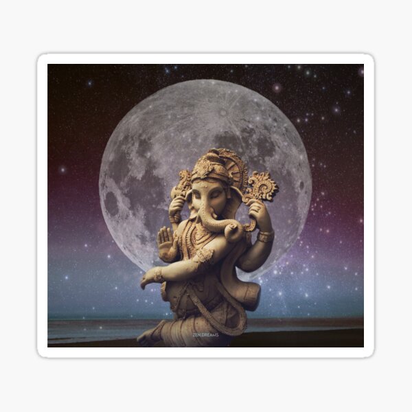 Ganesh Dance Sticker