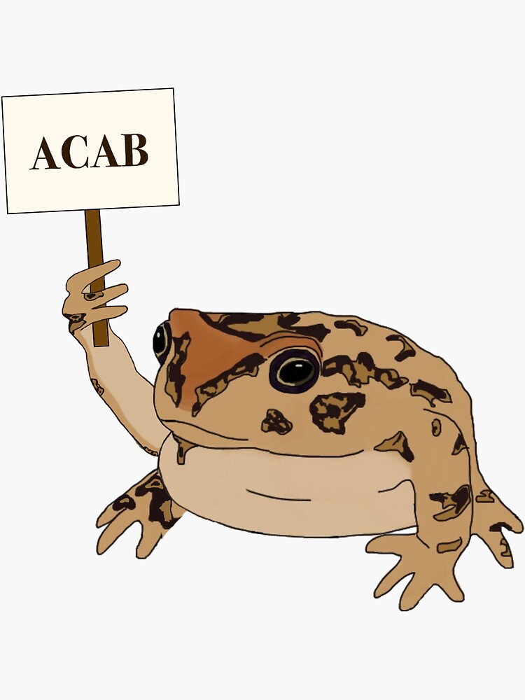ACAB frog by andreawalejewsk
