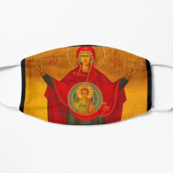 Platytera ('More Spacious than the Heavens') Icon Flat Mask