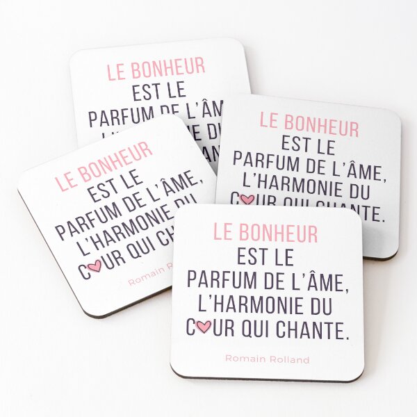 Item preview, Happiness is the scent of the soul, the harmony of the singing heart. - Romain Rolland designed and sold by EnlightParis.