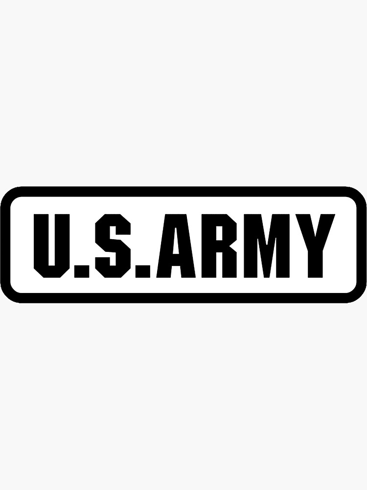 Vinyl Sticker - U.S. ARMY - Viz Art Ink