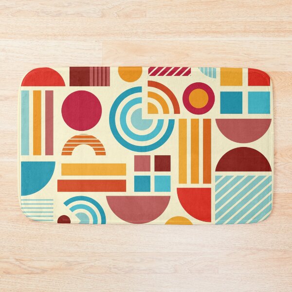 Item preview, Geometric Shapes - Retro Colours designed and sold by Alanna May Wood.