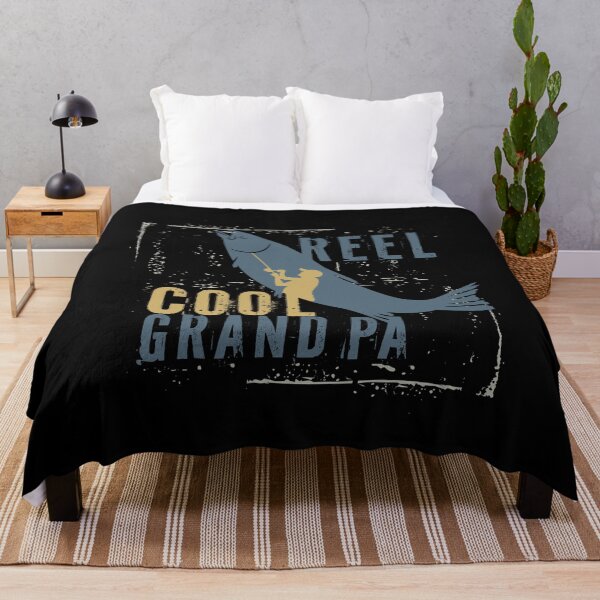 Item preview, REEL COOL GRANDPA Men's Funny Fishing T-Shirt designed and sold by Happiness Shop.