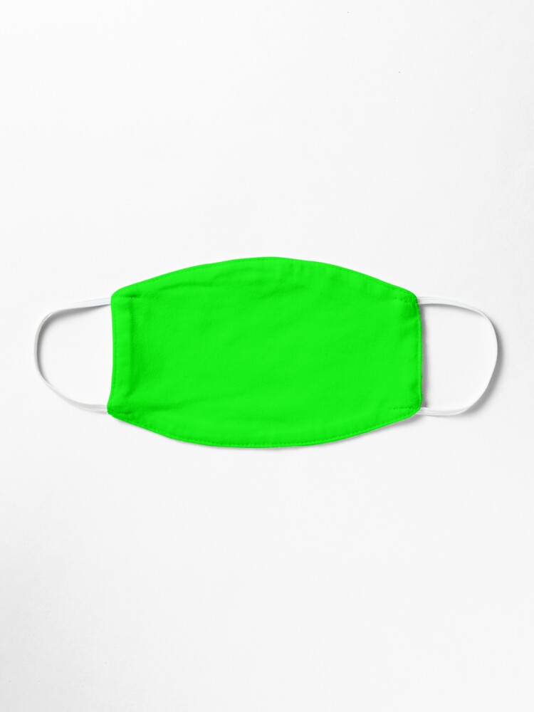 Alternate view of Neon Green Mask