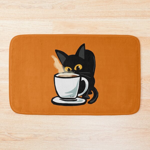 Item preview, Coffee cat designed and sold by BATKEI ART.